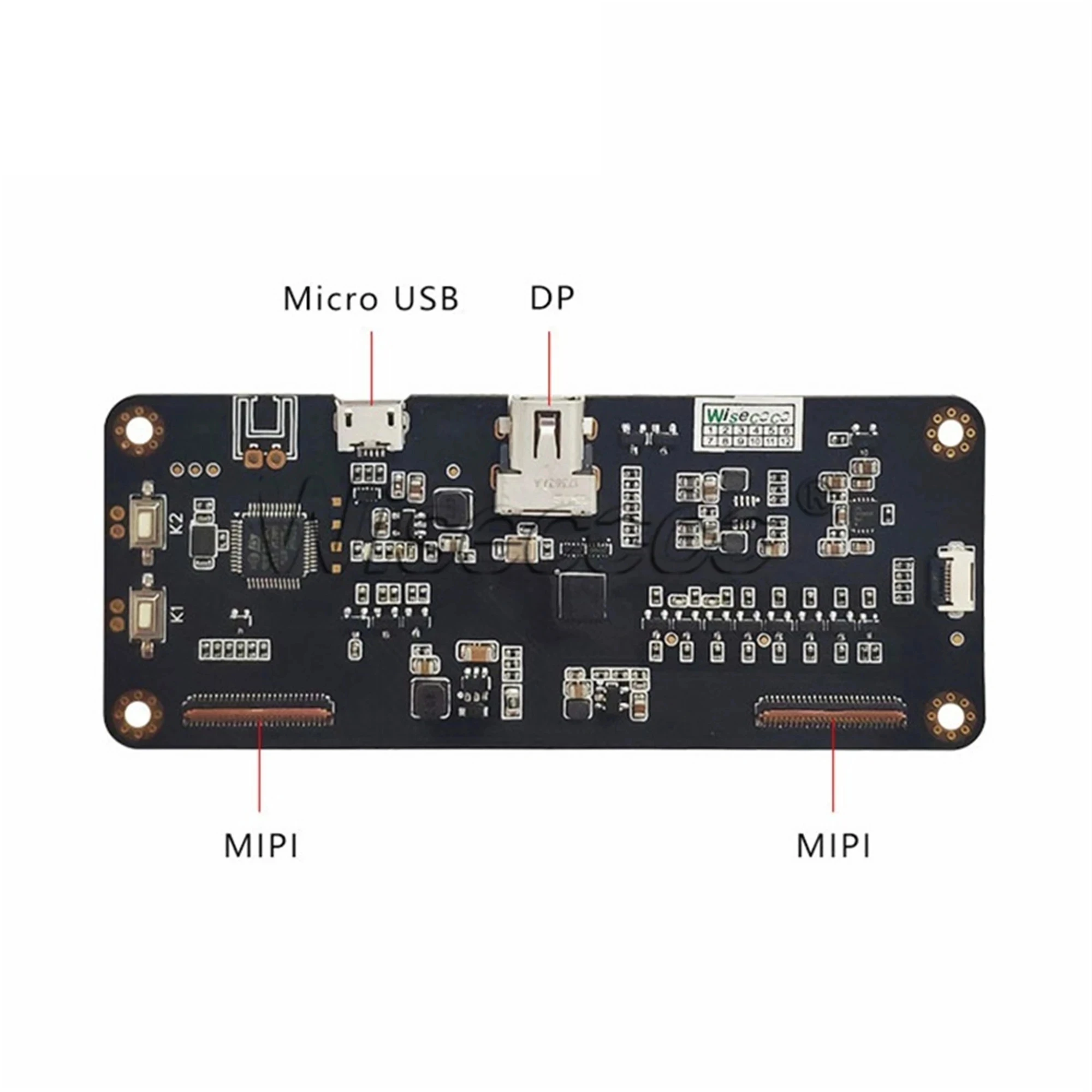 2.9 inch 2K 1440*1440 IPS 120hz LCD Screen Display Panel LS029B3SX04 HDMI DP MIPI Controller Board For VR AR Perfect working