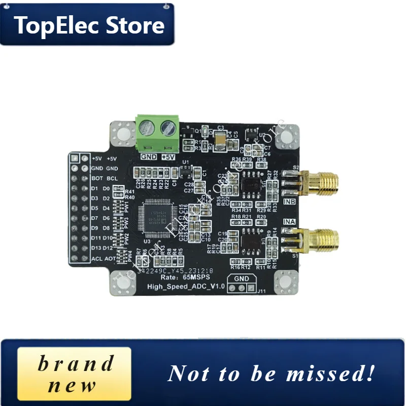 TopElec Ad9248 Module Dual 14-bit 65m High-speed Adc Data Acquisition And Analog-to-digital Converter Modules Parallel Interface