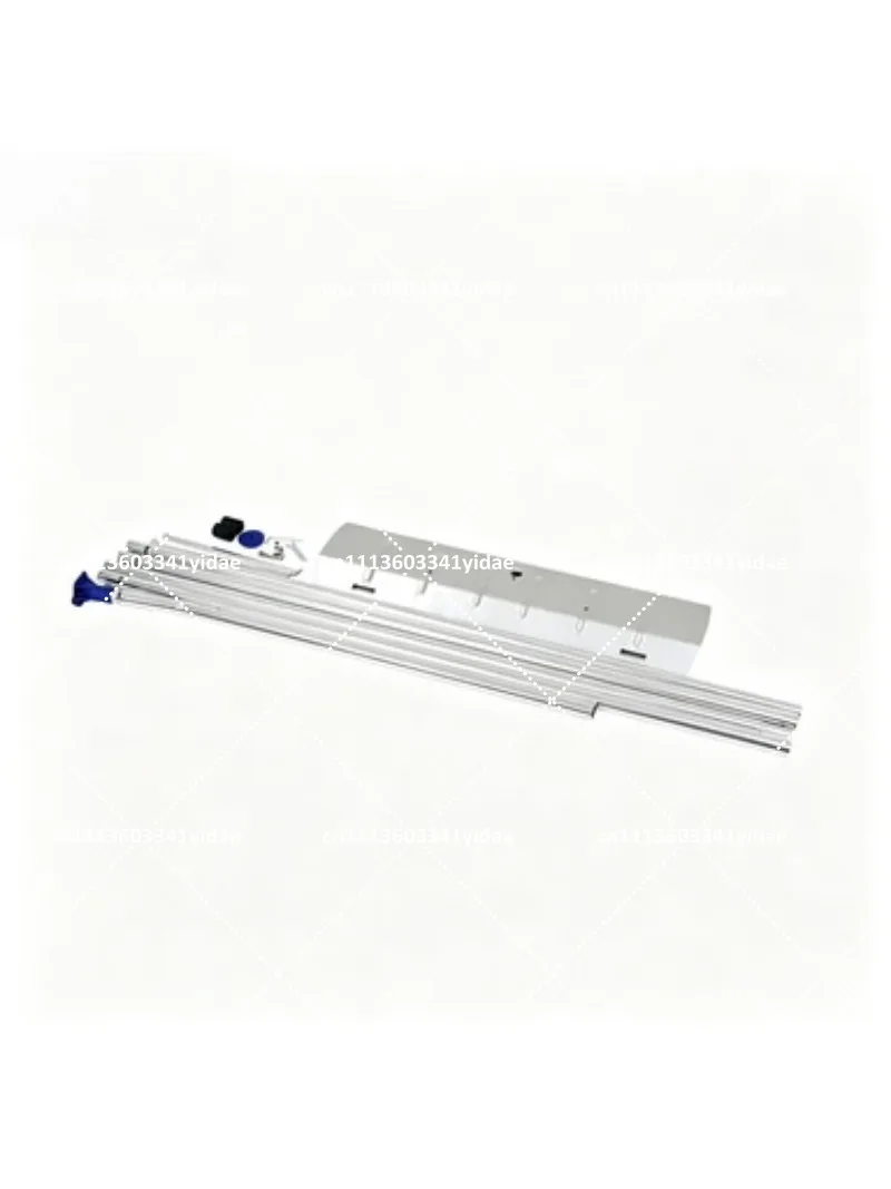 Roof Snow Scraper with Two Wheels, Super Long Handle Push Rake for Car SUV