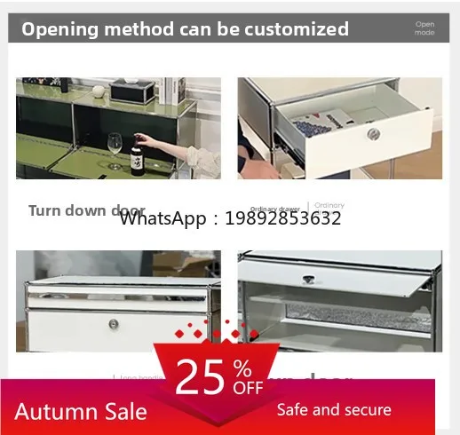 

zz TV Cabinet Module Cabinet Modern Simple Living Room Locker Bauhaus Module Combination