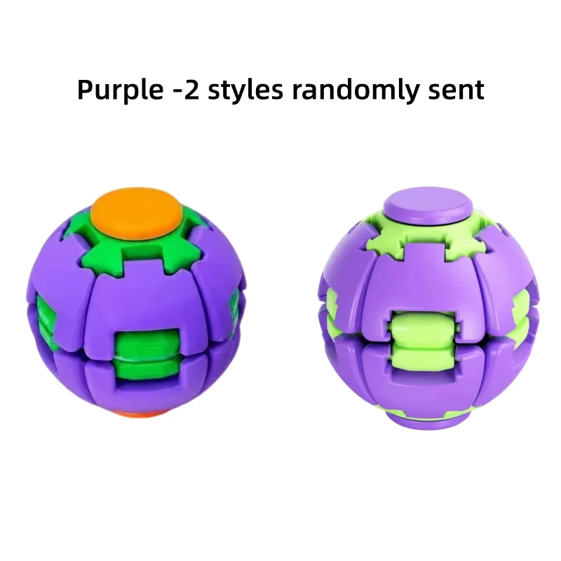 New Fingertip Rotating Ball 3D Printing Stress Relieving Ball Pressing Rotating Fingertip Gyroscope Puzzle Portable Fun Toy