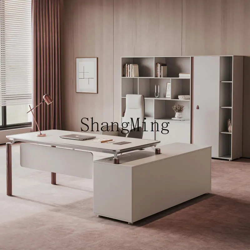 

ZYY generation simple high-end office President's desk Office furniture Large board table Study writing desk