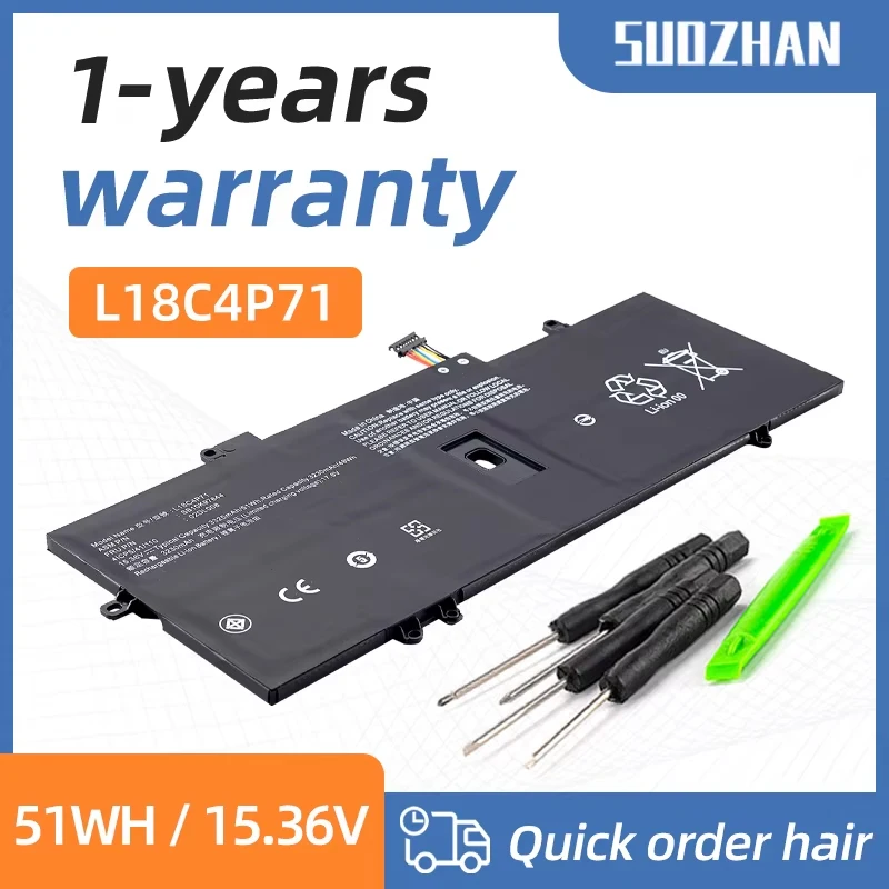 suozhan-lenovo用バッテリーlenovo用モデルl18m4p72-l18c4p71-l18l4p71-2019x1c-02dl006-skb10k97644-02dl004-02dl005