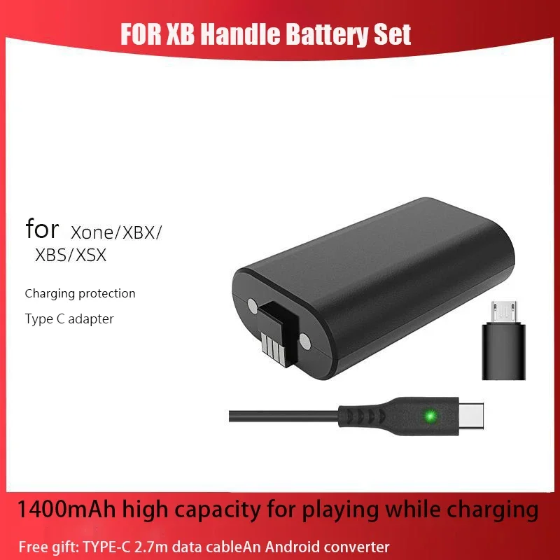 1400mAh 3.7V For XBOX Series S X controller rechargeable polymer battery pack Suitable for XBOX Series X/S Gamepad