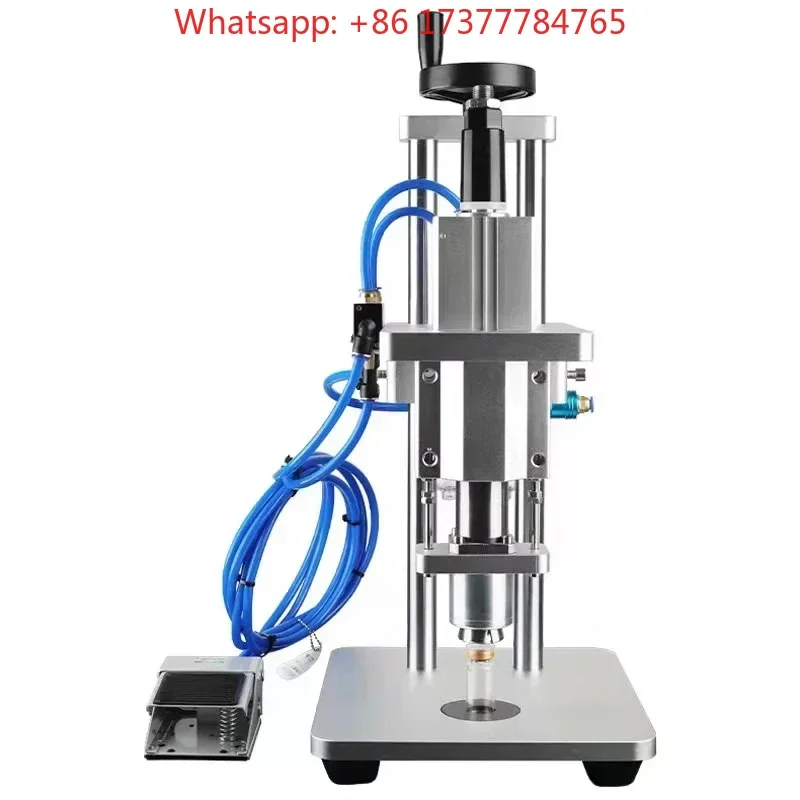 Pharmaceutical Aluminum Plastic Cap Sealing YT-80ZX Vial Pneumatic Rolling Machine Capping Machine Automatic Sealing Machine