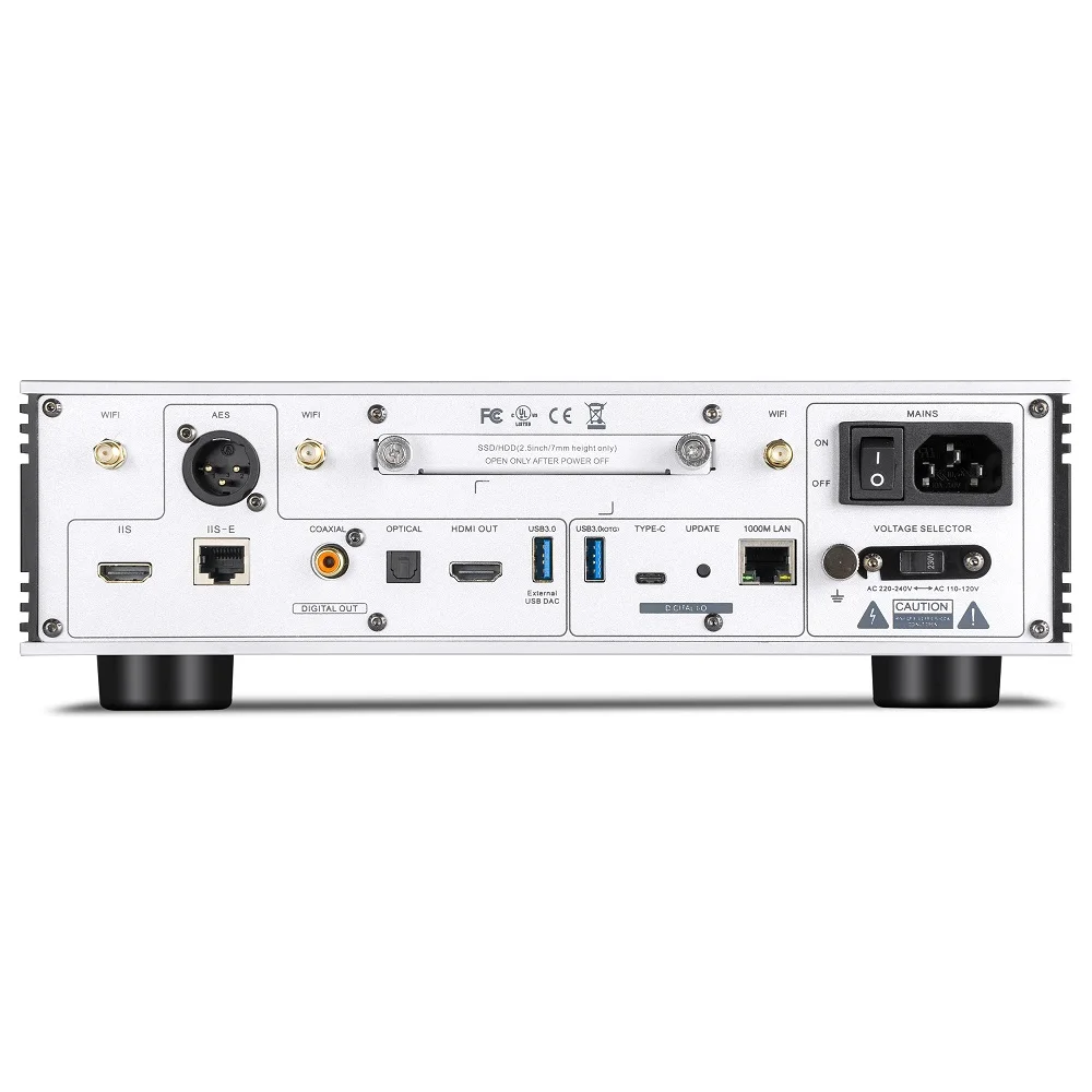 EWEAT D35 Hi-end HDD Music Player DSD512 PCM768 Hi-Fi DAC Audio With Smart App Controller