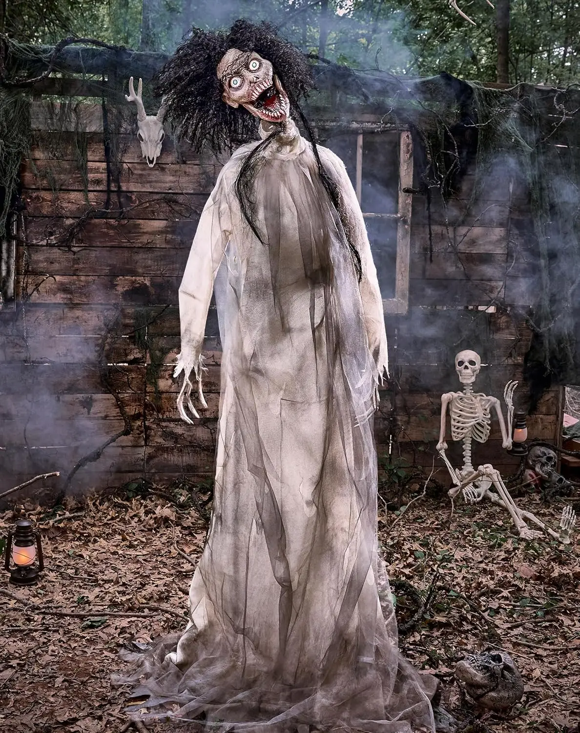 6 Ft Twitching Banshee Animatronic | Decorations | Animated | Halloween Décor