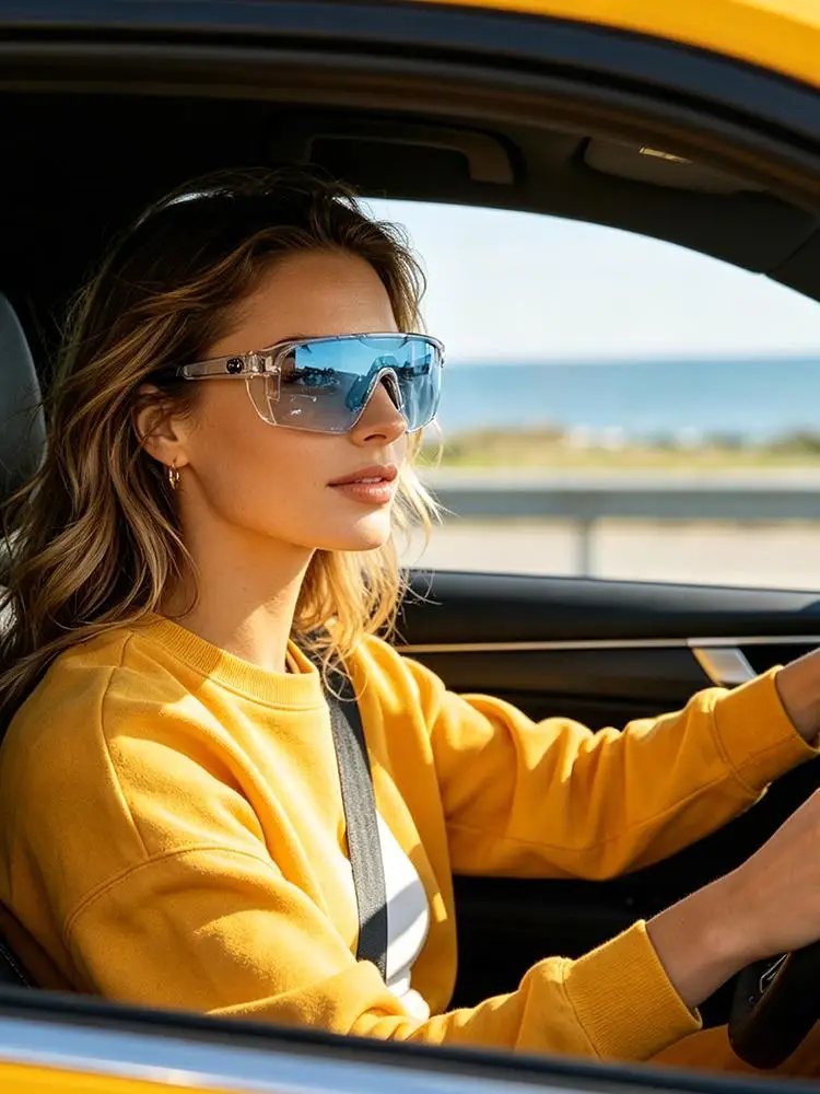 AliExpress NONE Safety Sunglasses Men Photochromic UV Protection Eyewear Polarized Work Sunglasses for Men for Driving Fishing Cycling Outdoor