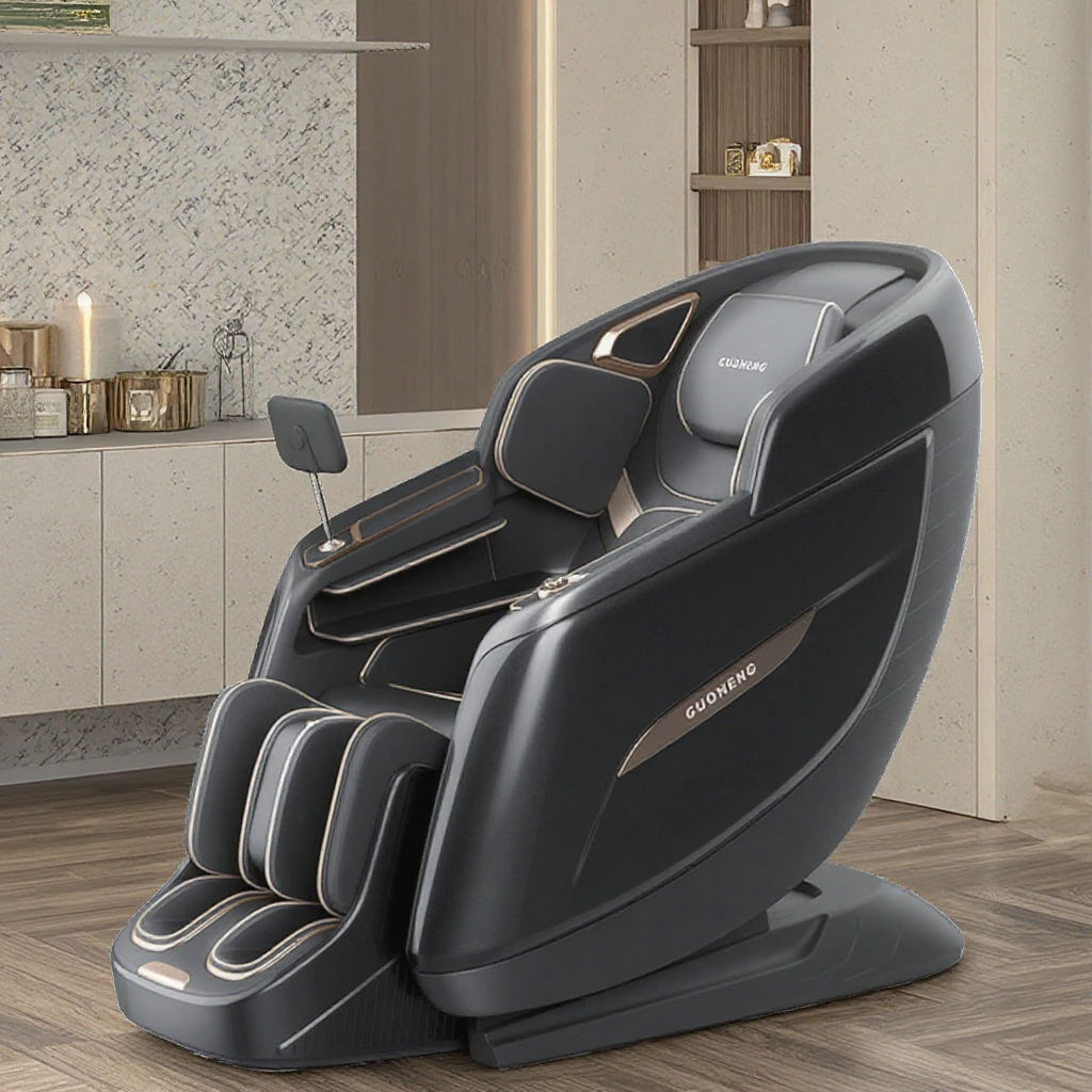 

GUOHENG 4D Zero Gravity Recliner Электрическое массажное кресло шиацу для мышц тела всего тела