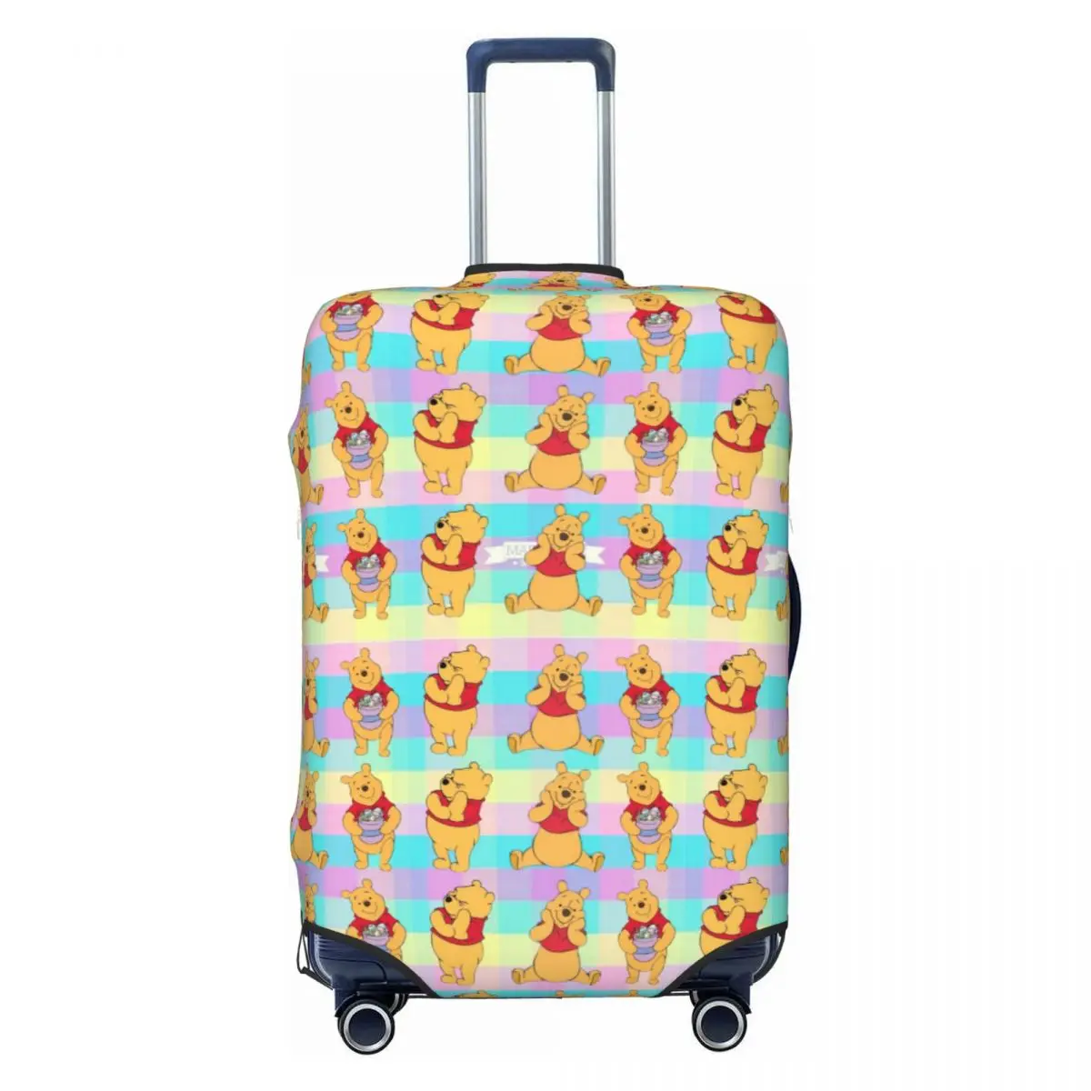 

Custom W-Winnie The Pooh Suitcase Cover Dust Proof Luggage Protective Covers for 18-32 inch