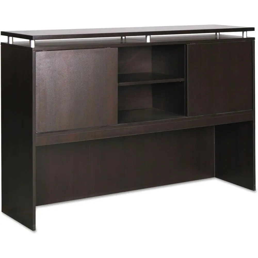 

72W x 15D x 42.5H Sliding Door Hutch for Office Desk