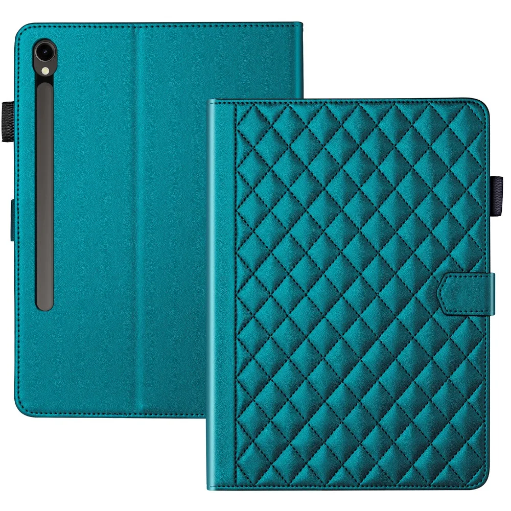 Fashion Plaid PU Leather Stand Cover For Samsung Galaxy Tab S10 FE Plus 13.1 inch Case SM X620 X626B  for Tab S10 FE+ Case Coque