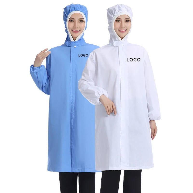 

Food workshop workwear factory hooded jacket printing enterprise logo processing production bread Coat