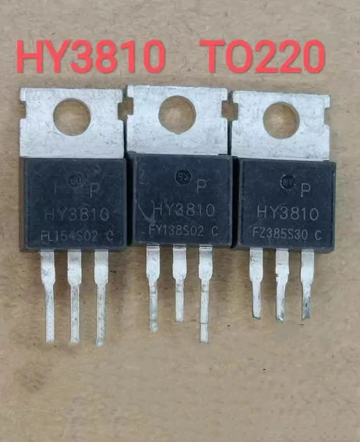 Used 10pcs/lot HY3810 HY3810P MOSFET N-CH 180A 100V TO-220 Commonly electric vehicle controllers