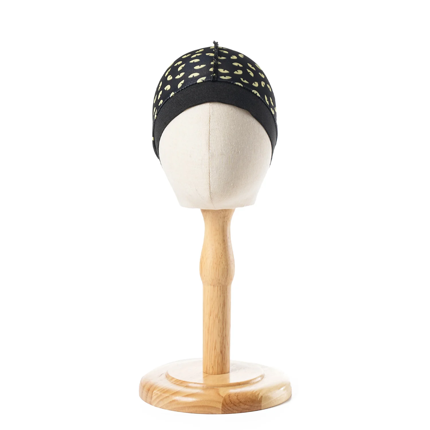 2024 neue Halloween-Druck Kinder seidige Kuppel Wellen kappe seidig Satin Kinder Motorhaube Haar abdeckung Hut Nacht Schlafmütze Haarschmuck Hut – Detail 3