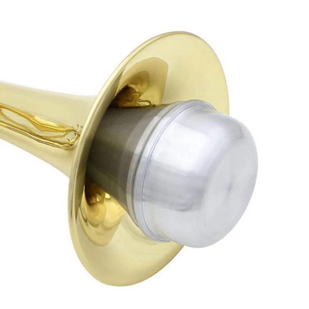 

Aluminum Alloy Cork Trumpet Mute Lightweight Durable Silent Practice Soft Sound Reduction Music Accessories Brass Instruments