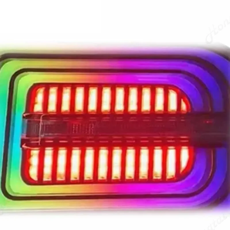 Tail Lights for Toyota FJ Cruiser 2007-2017 LED Taillights Assembly Start-up Animation Sequential Indicator Rear Lamp Assembly