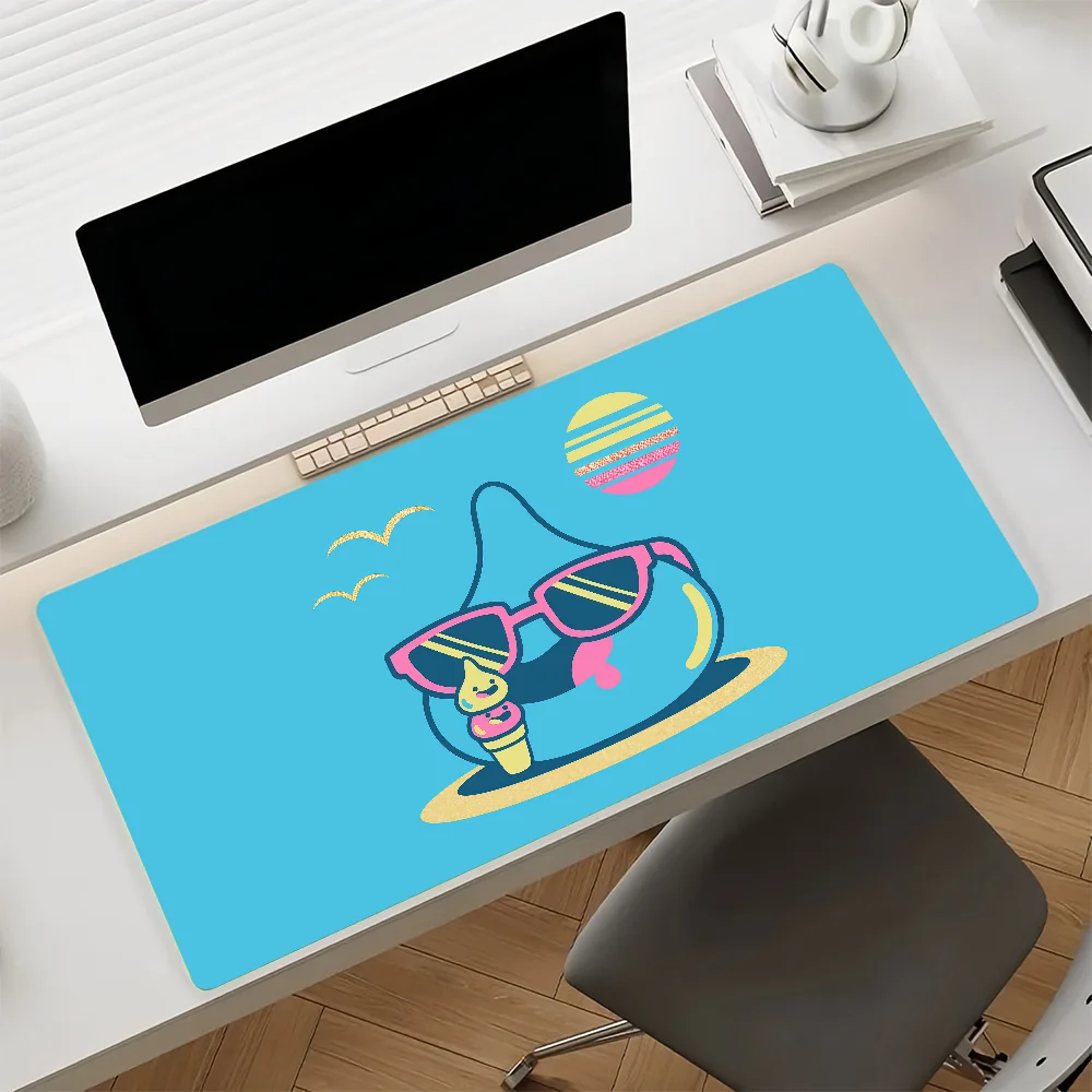 Cartoon Slime D-dragon Quest Children Mouse Pad Anti Slip Rubber Edge Locked Thickened Laptop Gaming Desk Mat