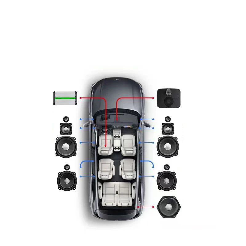 Głośnik centralnego sterowania samochodu dla LiXiang L7 L8 L9 Car Audio Center Channel Speaker Replacement Surround Sound System