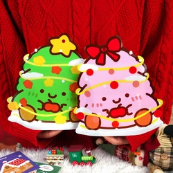 20/50Pcs sacchetti regalo di biscotti di caramelle di natale sacchetto di imballaggio a chiusura lampo decorazione dell'albero della torta di natale sacchetti di decorazioni regalo per bambini