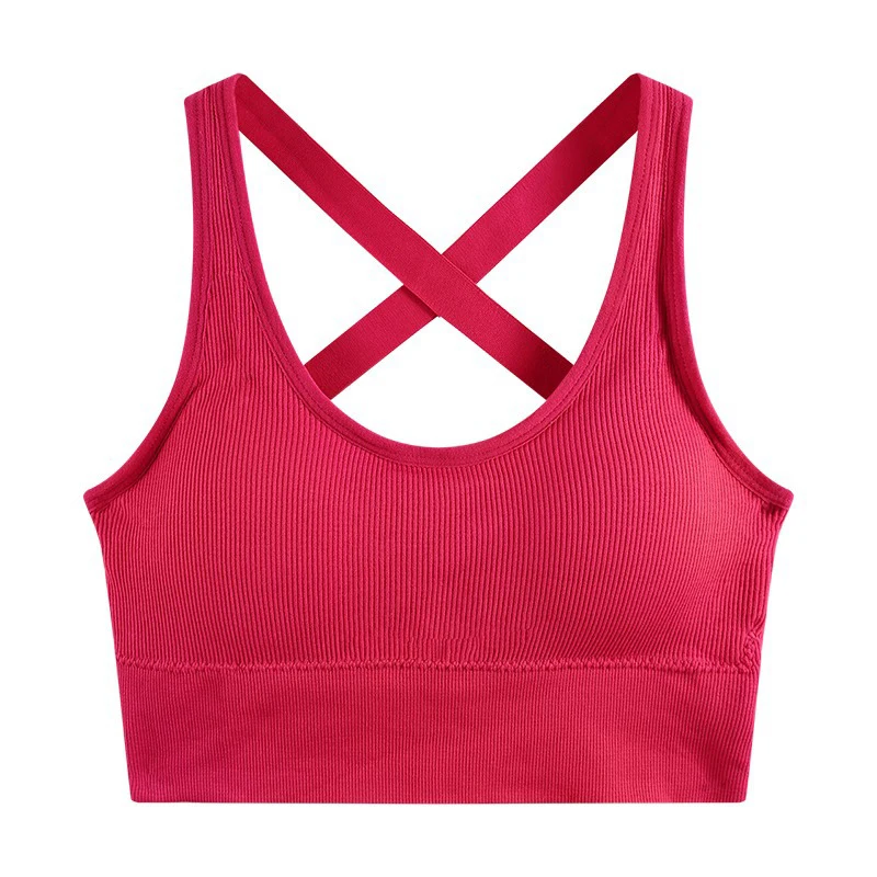 Sexy Sports Bra Yoga Bra Fitness Top Women Seamless High Impact Sports Bra Sports Underwear Push-Up Bra Sportswear Bralette