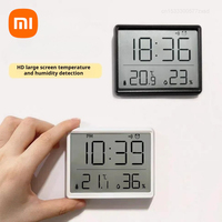 Xiaomi 3.7 Inch LCD Electronic Digital Temperature Humidity Meter Clock Mini Digital Clock Decorative Large Screen Schedule Tool