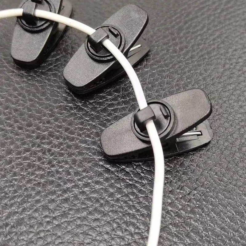 ที่หนีบสำหรับหูฟังชุดหูฟังคอปกสายหูฟังอุปกรณ์เสริมสำหรับ MP3/4ปกป้อง
