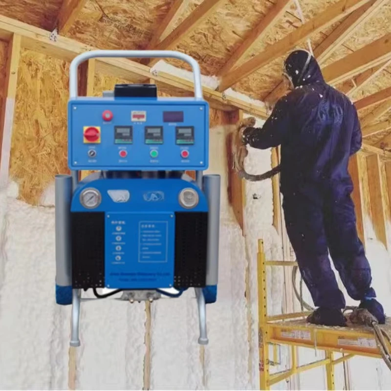 Customized Two Component Closed Cell Pu Foam Spray Machinery for Wall Insulation