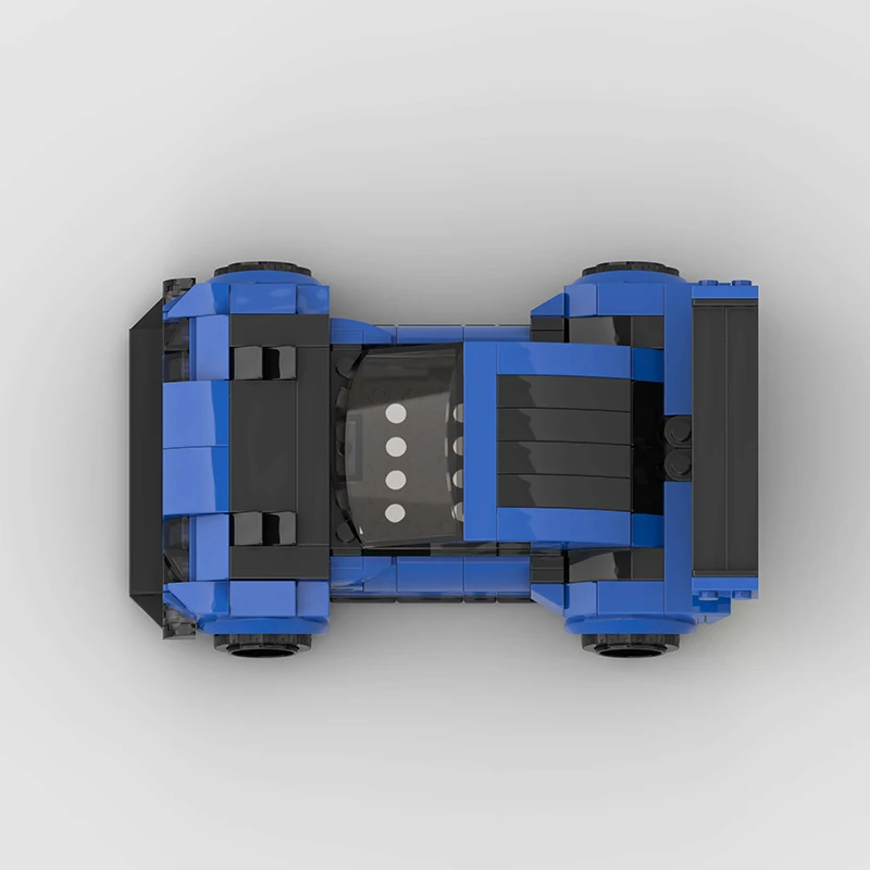Set di modelli di auto da corsa con blocchi MOC, garage con blocchi di costruzione, collezione di corse per adulti, regali creativi di compleanno e Natale