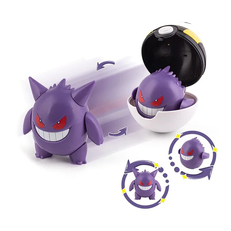 Pokemon Figur Dragonite Gengar Mew Snorlax Lapras Pokeball Elf Ball Verformung Spielzeug Pikachu Monster Pädagogische Puppe Kinder Geschenk – Detail 18