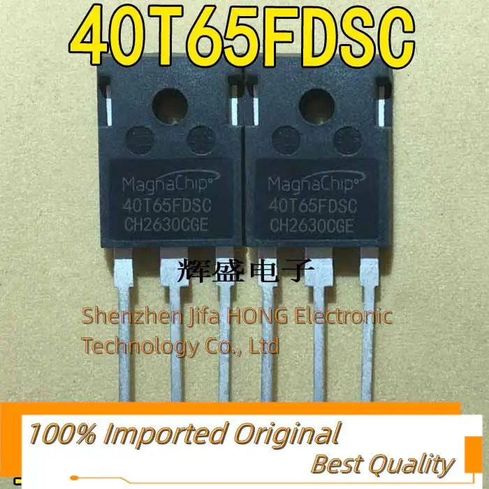 10PCS/Lot   40T65FDSC   40A 650V IGBT TO-247 Imported Original Best Quality