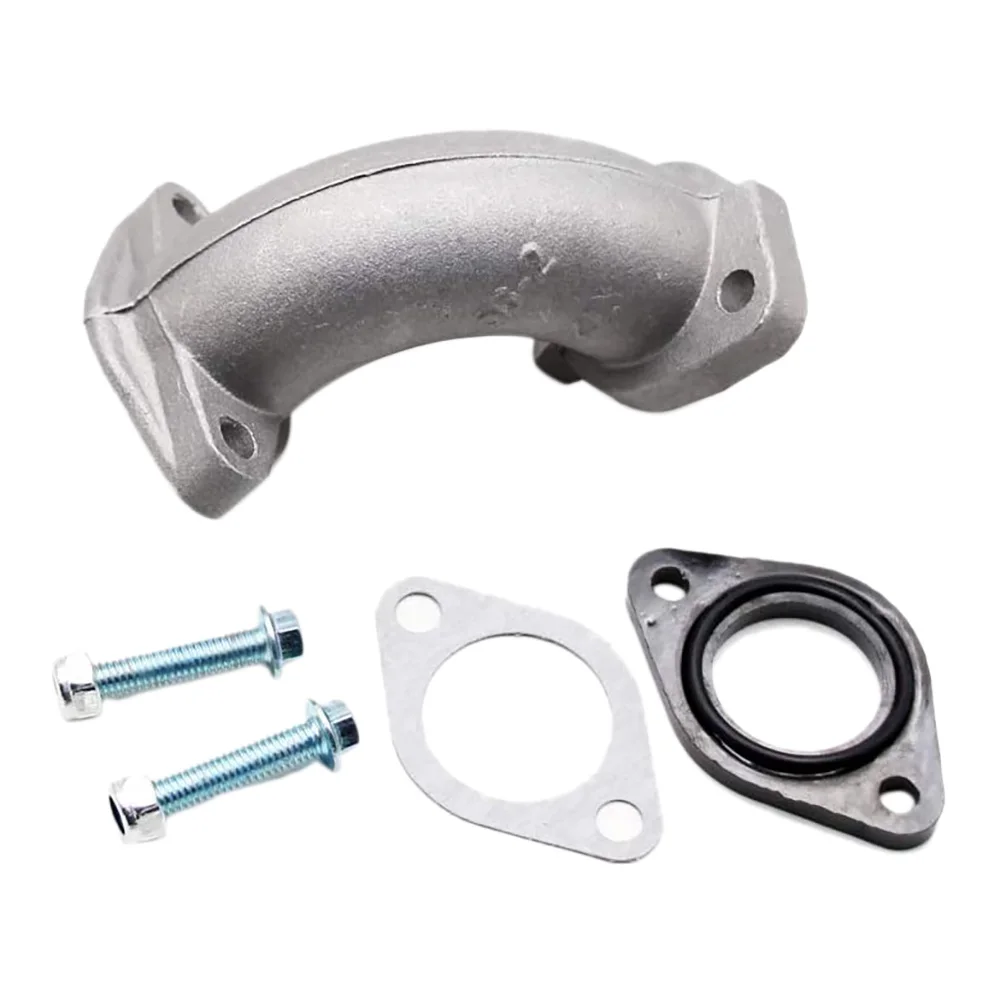 Compatible Intake Manifold Pipe 26mm Carburetor Intake Manifold Gasket Screw for 140 150CC Kazuma ATV Dirt Bike 56-2