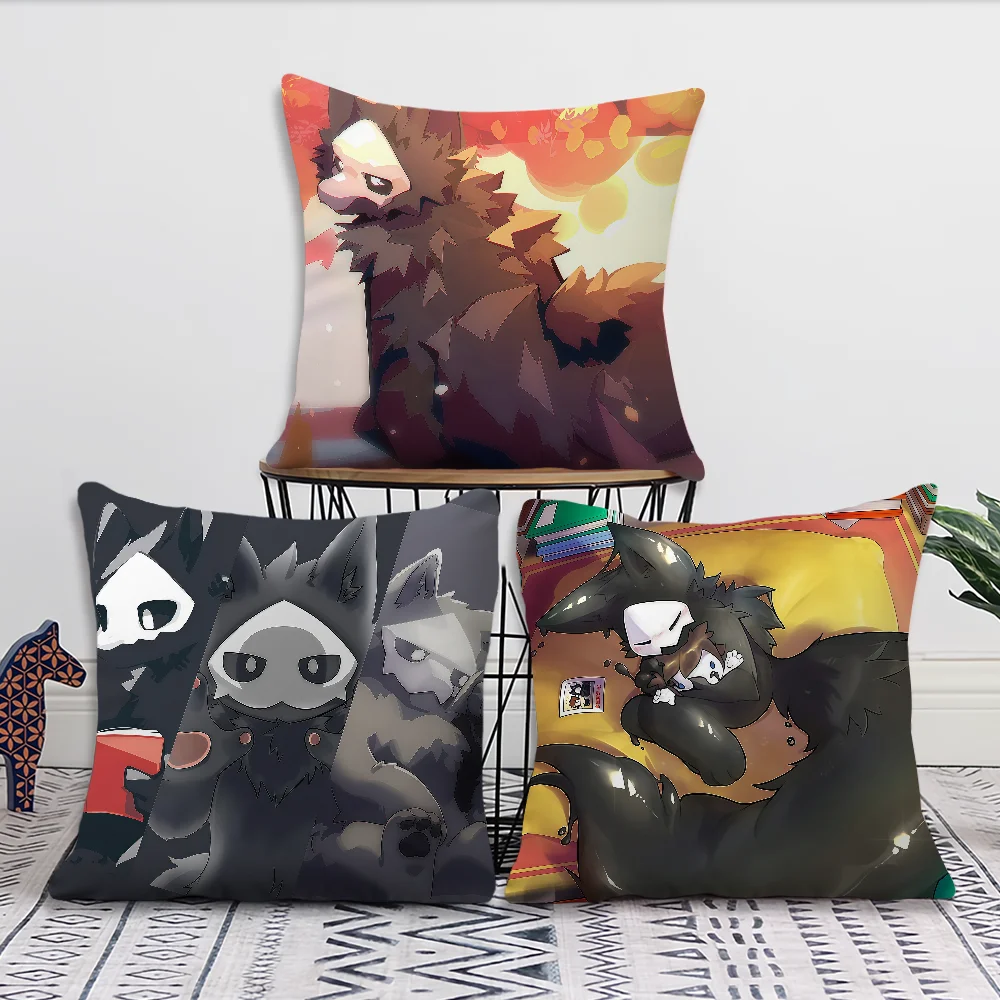 Game C-ChangedS P-Puro Cushion Cover For Pillow Printing Sofa Decoration Home Car Room Coffee Shop Office Nordic Simplicity