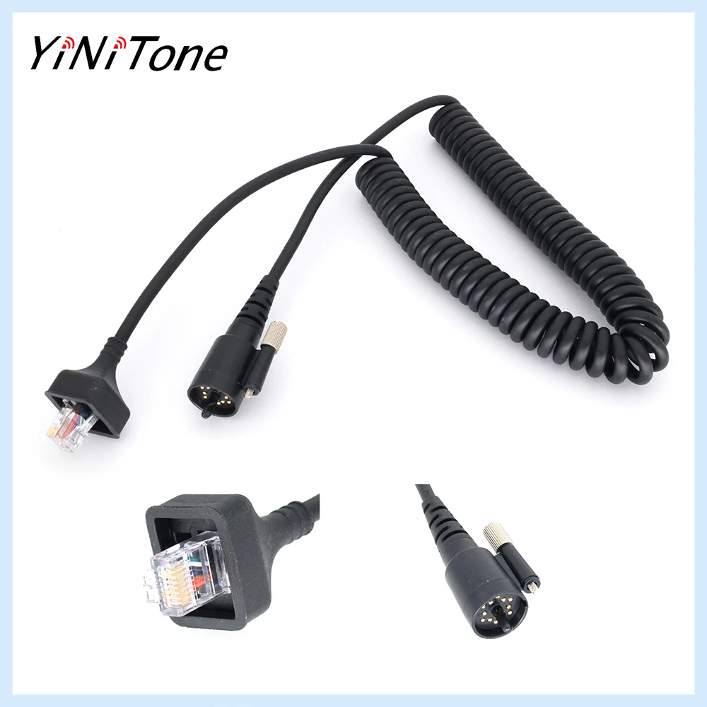 Handheld Speaker Microphone DIY Cable For KENWOOD KMC-27 TK-690 TK-790 TK-890 Radio Repair