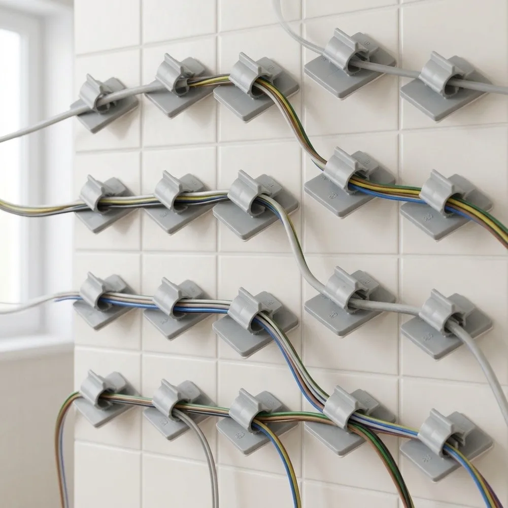 20PCS Water Pipe Holders for 6 5mm and 9 5mm Pipes Plastic Clamps for Sprinkler Systems and Plumbing 20PCS Water