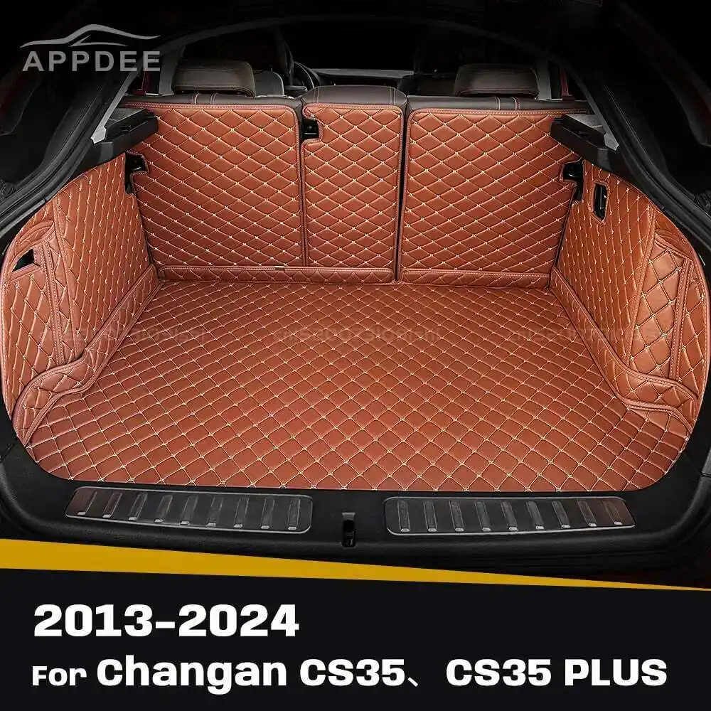 

Для Changan CS35 2013-2018 CS35 PLUS 2018-2024 автоматический коврик для багажника с полным покрытием, автомобильный защитный коврик, грузовой вкладыш, аксессуары для интерьера
