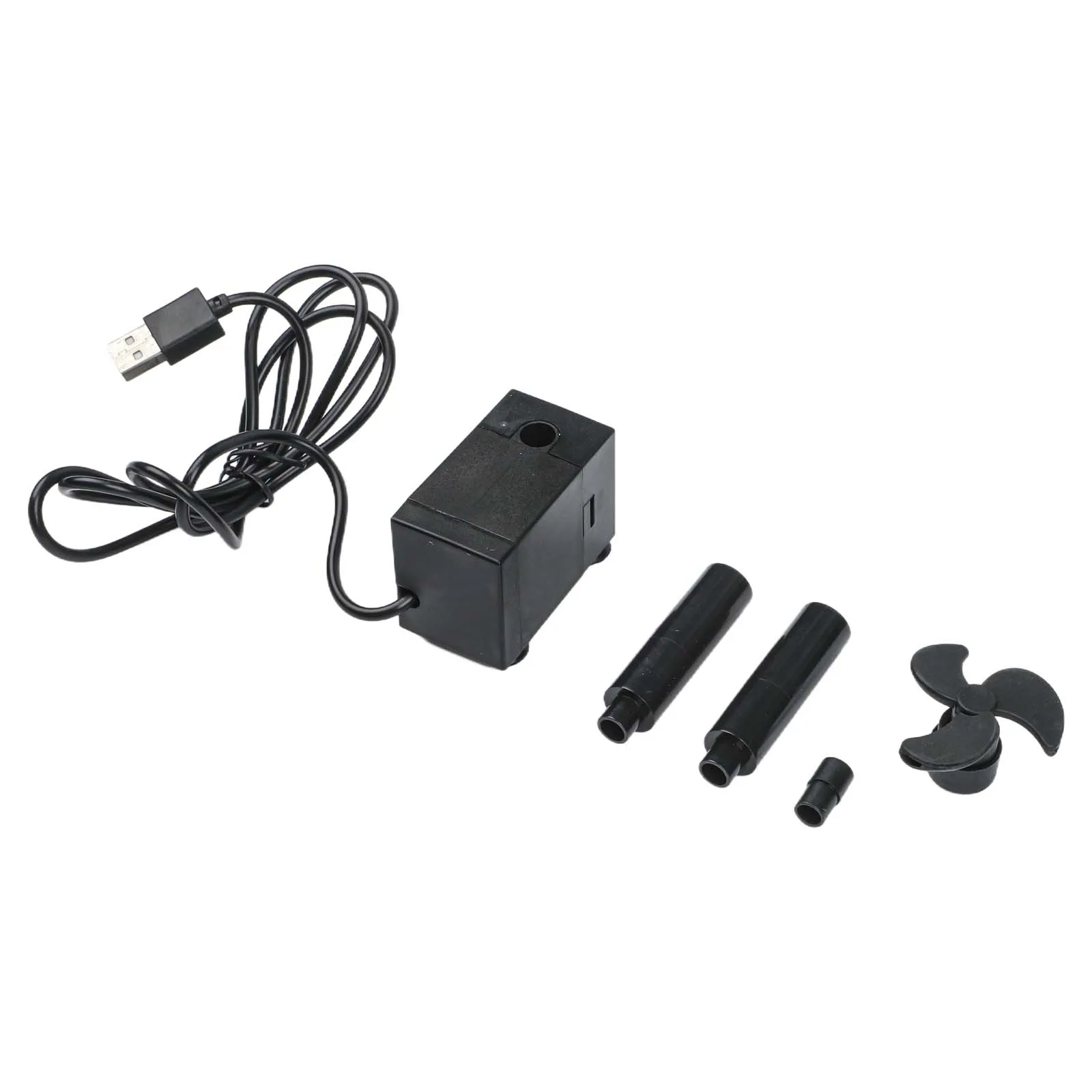 Submersible Pump with Adjustable Flow for Aquarium Water Features Promotes Oxygen Circulation in Fresh and Seawater Environments