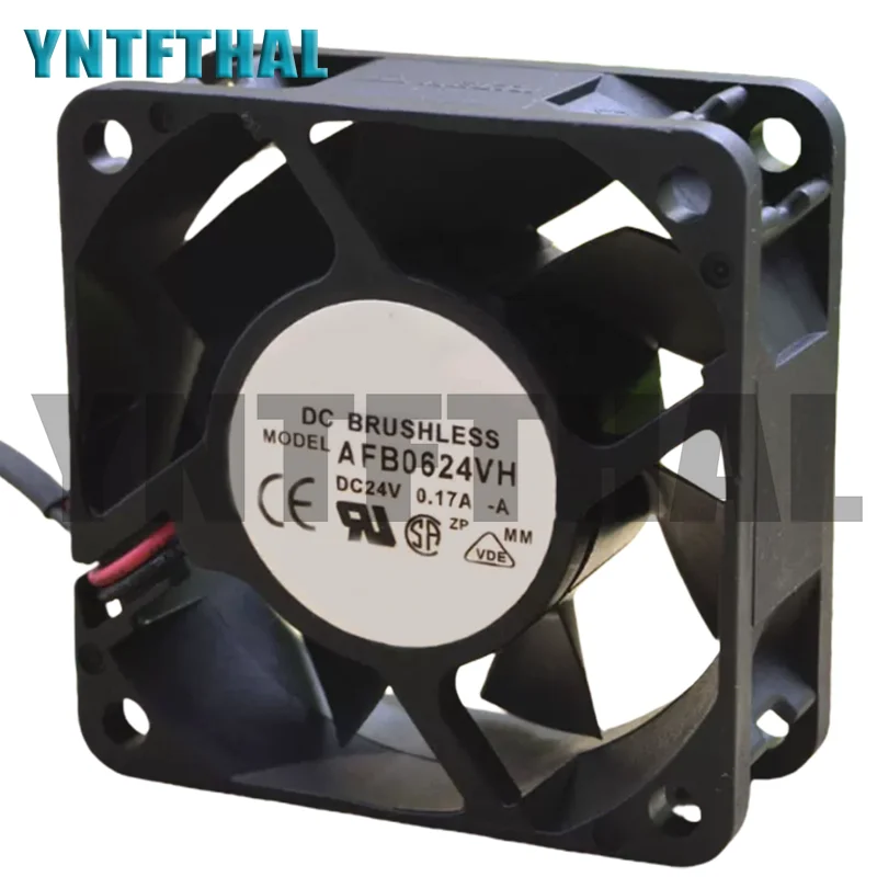 AFB0624VH Ventilador, DC 24V, 0.17A, Novo