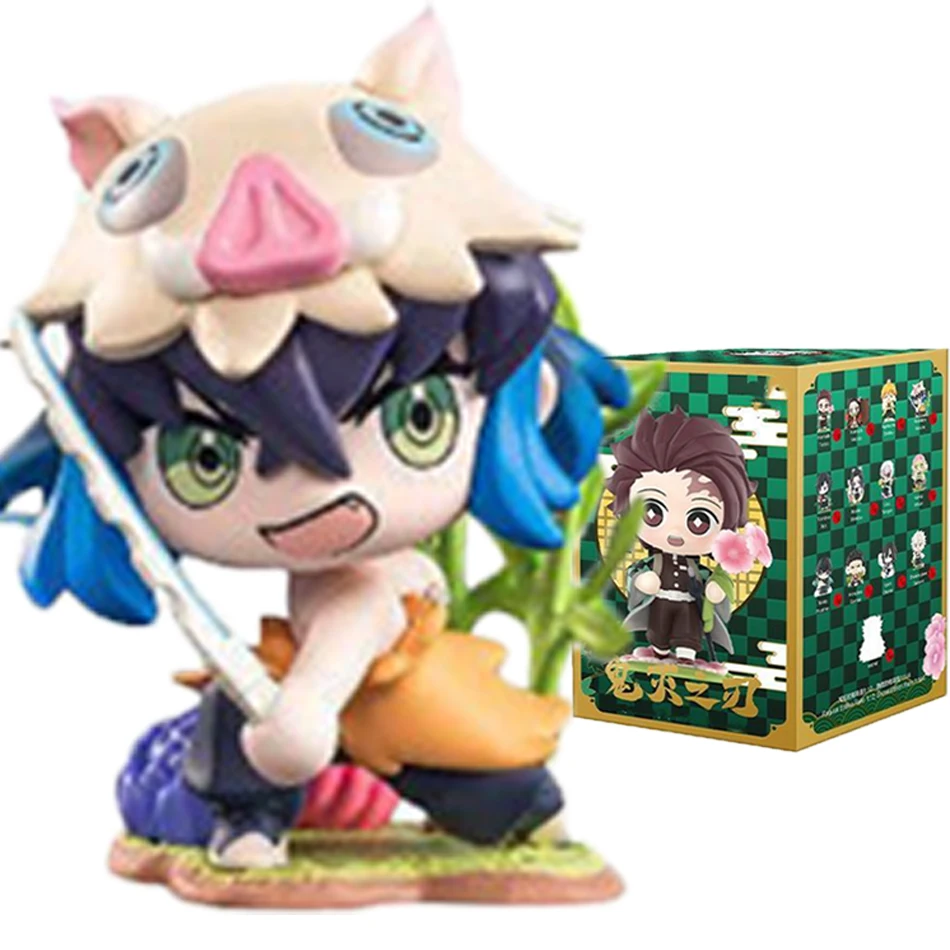 Demon Slayer Tanjiro Kamado Nezuko Anime-Cartoon-Figur Blindbox Kreative Personalisierte Statue Modell Ornament Überraschungsgeschenkbox – Detail 13