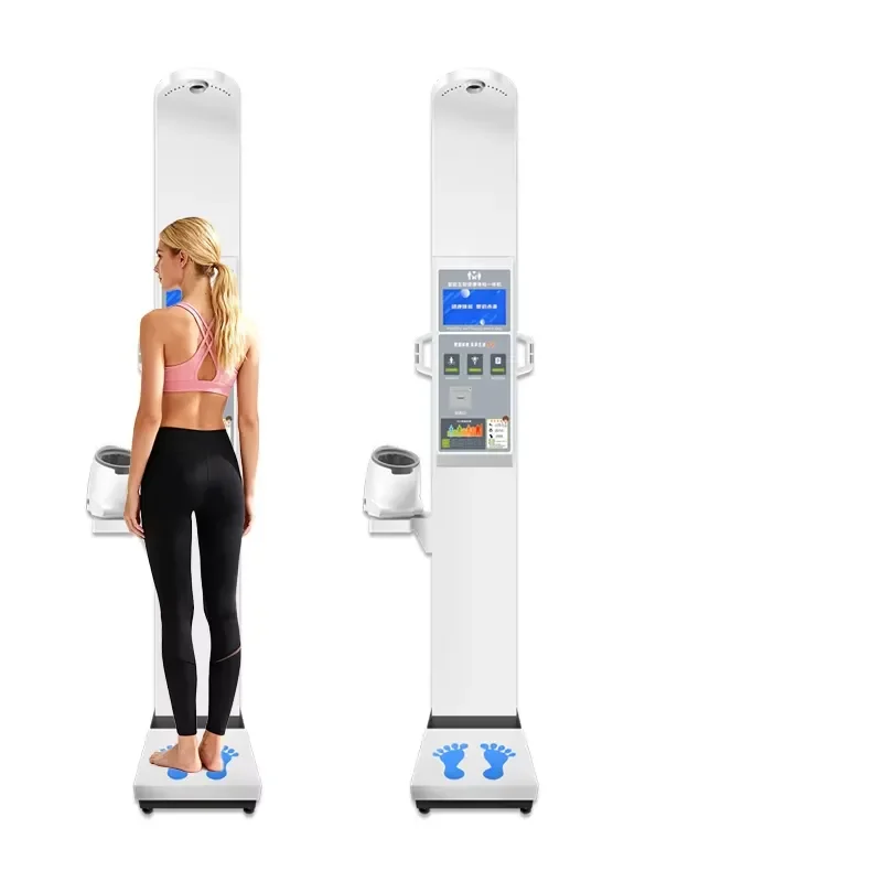 CRW Minter Factory Price Height and Weight Scale Multifunctional Body Analyzer Composition Analysis BP Measuring Weighing