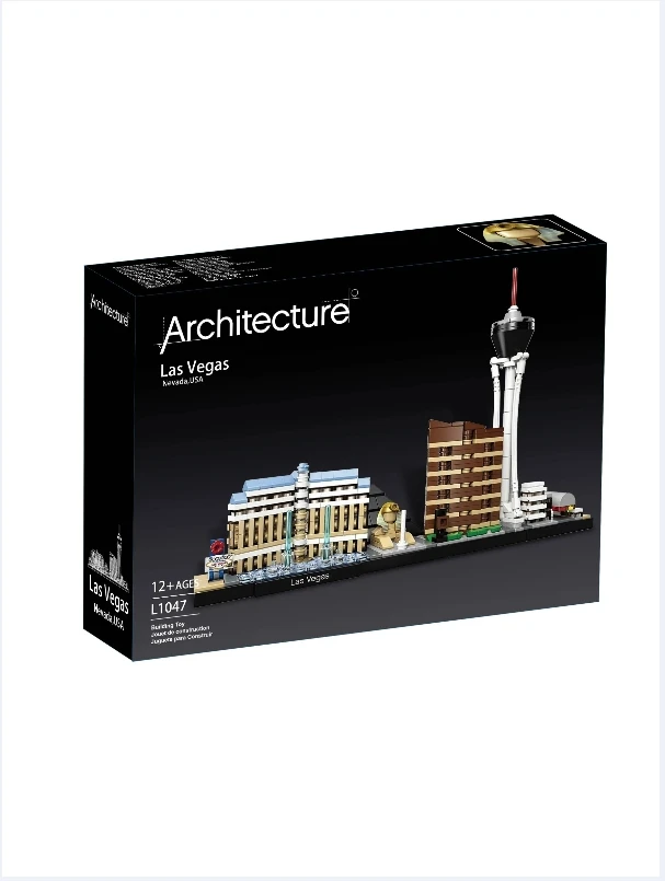 21032 Architectuur Sydney Chicago Berlijn Venice San Francisco Las Vegas Blok Set Baksteen Klassiek Stadsmodel Kinderspeelgoed Geschenken