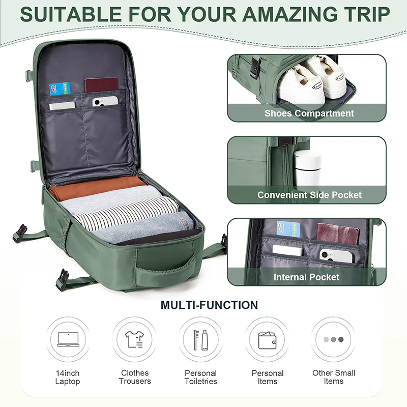 Lumin Cabin Travel Backpack 2