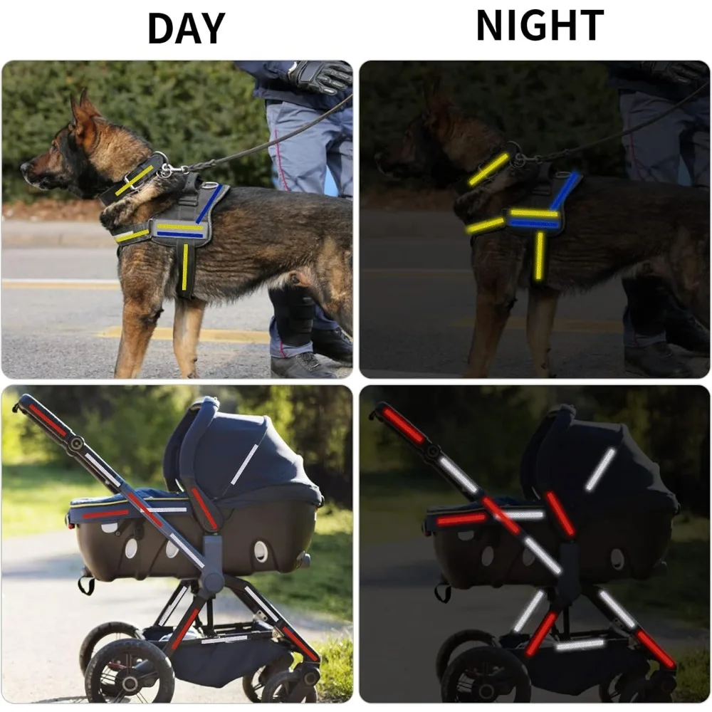 شريط تحذيري عاكس للسلامة، شريط عاكس ذاتي اللصق للسيارة #6