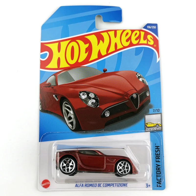 2022-156 Hot Wheels Cars ALFA ROMEO 8C COMPETIZIONE 1/64 Metal Die-cast Model Collection Toy Vehicles