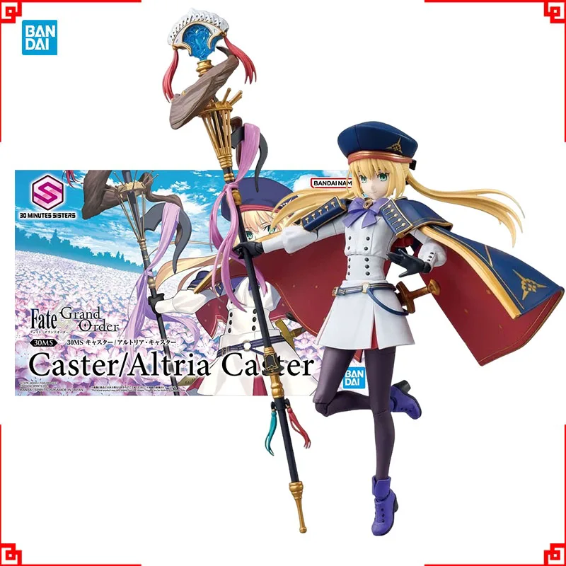 

Коллекционная фигурка Bandai 30MS Fate Grand Order FGO Caster Altria: Сборный конструктор, игрушка для мальчиков, подарок