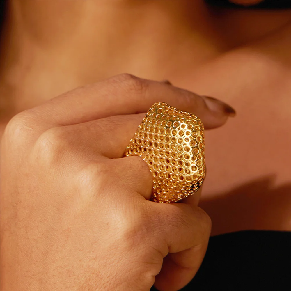 IVOG Large Crown Shape Rings H - Women'S Fashion Website 评论和价格