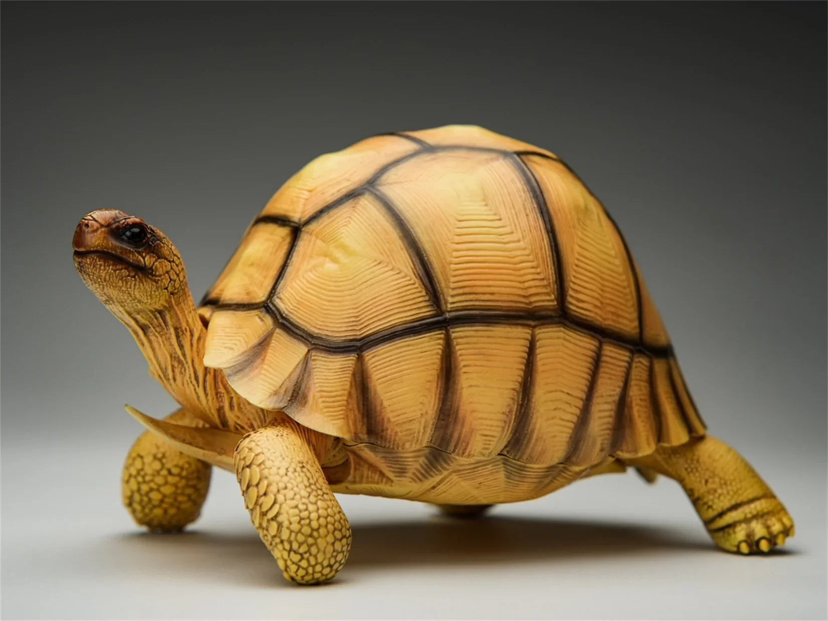 

Bowuzhi Studio Angonoka Model Madagascan Tortoise Collection Realistic Scene Turtle Decoration Creative Birthday Gift For Adult