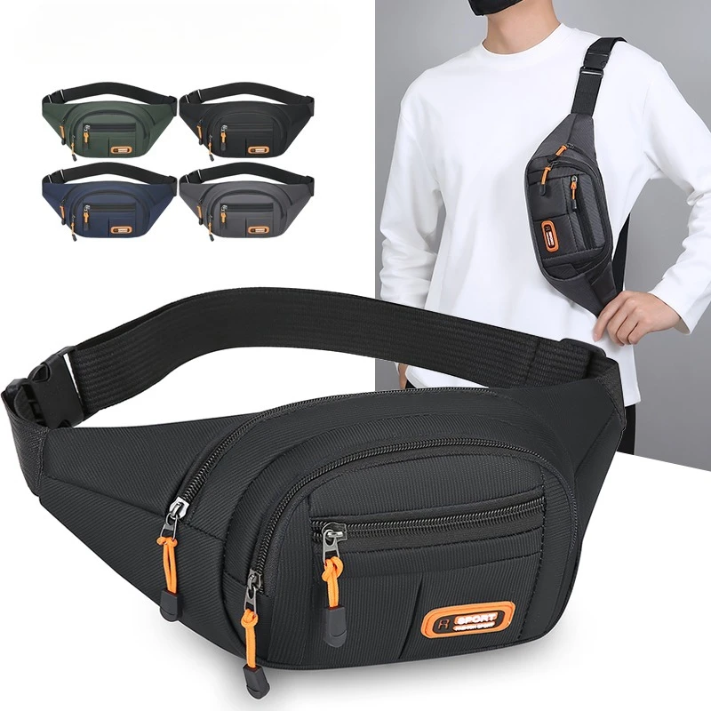 Waterproof Waist Pack Bag Large Capacity Fanny Pack for Men & Women, Unisex Durable Multifunctional Mobile Waist Bag Business