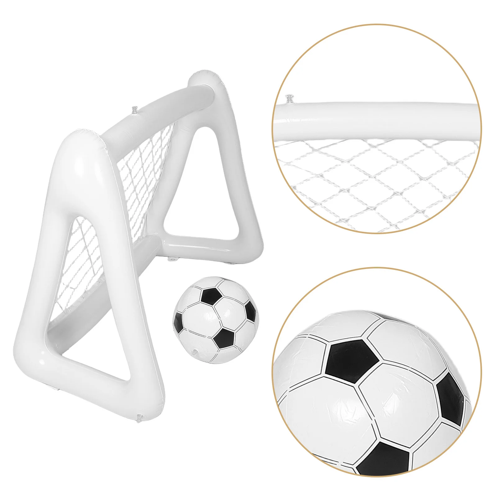 

1 set Kids Soccer Goal Set Portable Mini Football Gate For Backyard Outdoor Practice Inflatable Soccer Net Training Equipment