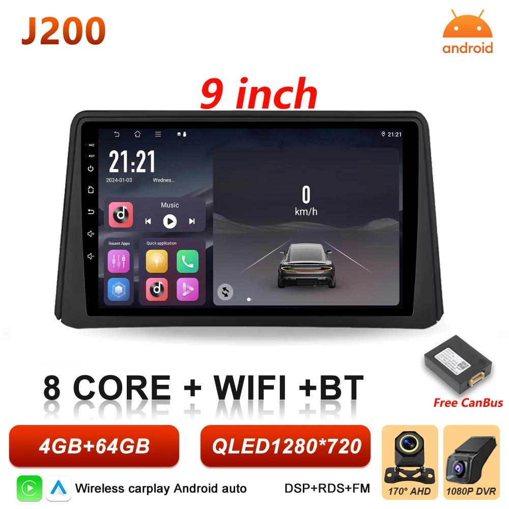 Autostereo Android 16 Radio voor Opel Mokka Vauxhall Mokka 2012 2013 2014 2015 2016 Carplay Video Multimedia Speler BT Head Unit